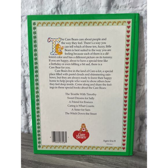 1983 Care Bears A Friend For Frances Parker Brothers Hardback - Picture 2 of 8